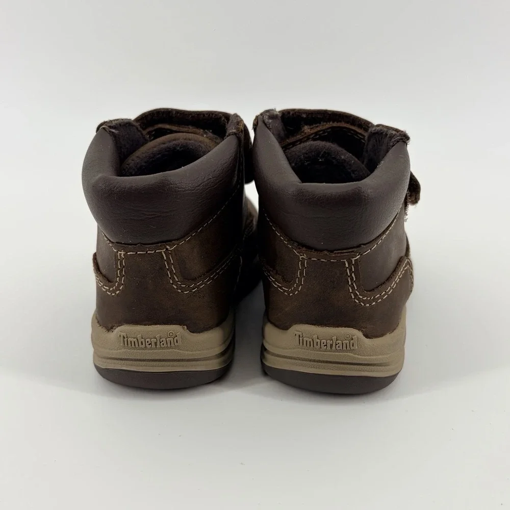 TIMBERLAND EARTHKEEPERS BOOTS HOOK‎ AND LOOP TODDLER Size 4 SHOES 2588R